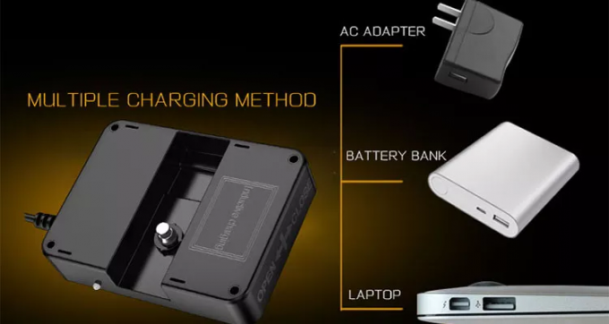 KL6LM Certificado ATEX 15000Lux Faros de minería IP67 a prueba de agua, recargable y sin cables 3