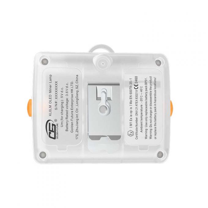 KL6LM Certificado ATEX 15000Lux Faros de minería IP67 a prueba de agua, recargable y sin cables 2