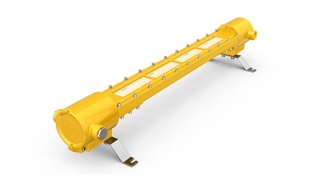 Luz LED lineal a prueba de explosión de 80 W con certificación ATEX IP66 Casilla de aluminio para zonas peligrosas 2