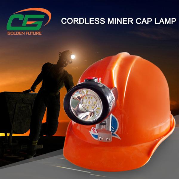 Lámpara frontal minera a prueba de explosiones, Lámpara de minero LED portátil KL2.5LM con iluminación de 360° 4