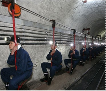 Lámpara frontal de minería digital inalámbrica KL4.5LM de alta luminosidad, portátil y recargable para mineros 6