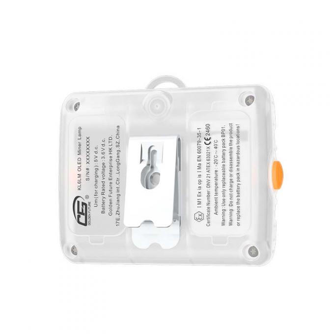 KL6LM faro de miner&iacute;a a prueba de explosi&oacute;n ATEX aprobado 15000 Lux LED dise&ntilde;o inal&aacute;mbrico 3