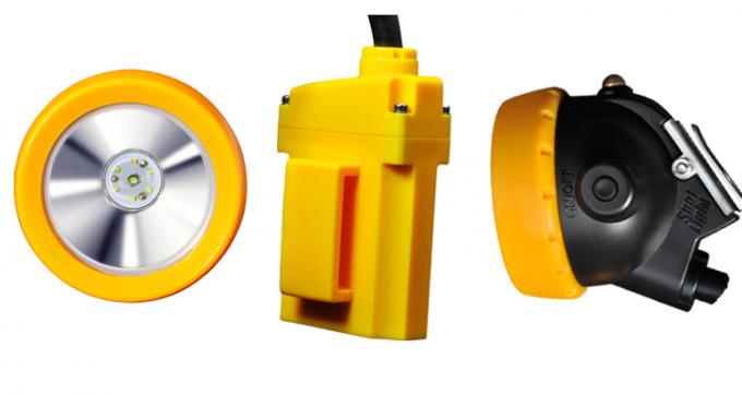 Luz de minería de carbón certificada ATEX 7,8Ah Lithium Ion faro recargable con protección IP68 0