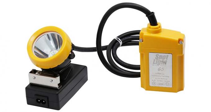 Luz de minería de carbón certificada ATEX 7,8Ah Lithium Ion faro recargable con protección IP68 1