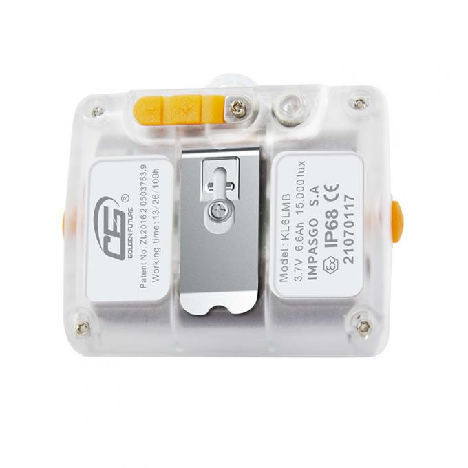 Lámpara minera inalámbrica KL6LMB 20000 Lux LED para casco, IP67 a prueba de agua, 8-12 horas de autonomía para minería subterránea 0