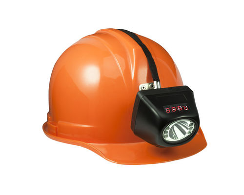 ATEX KL4.5LM 7000 Lux lámpara de tapa de minería LED con batería de iones de litio recargable de 7Ah y carcasa de PC a prueba de balas