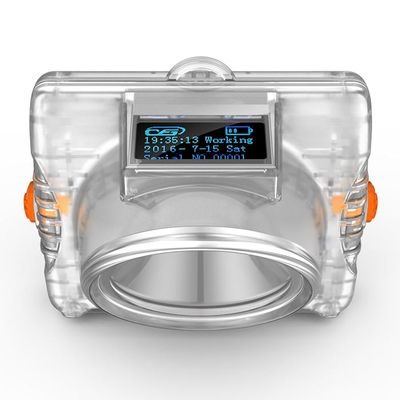 Lámpara minera LED KL6LM de 15000 Lux, impermeable IP68, certificada ATEX, sin cables