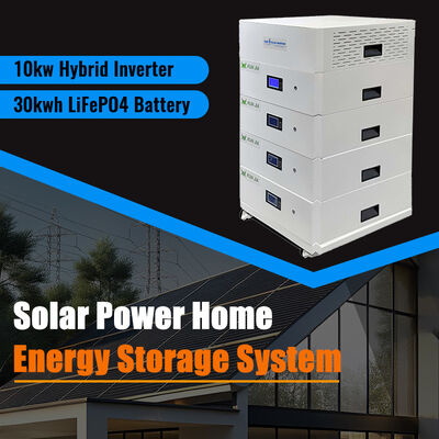 51.2V 100A Modelo de almacenamiento de energía solar para el hogar portátil SPS001 15KWh con batería LiFePO4 de 48V BMS AC