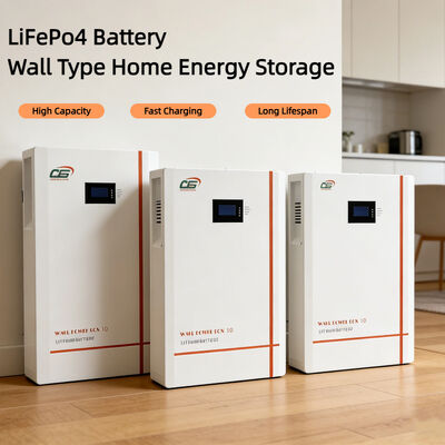 BG01 24v 200ah Lifepo4 Batería para energía solar 48v 100Ah 5k Wh Baterías de litio 105 Ah lv Sistema de almacenamiento de energía para el hogar