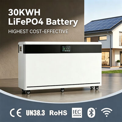 51.2 600Ah 30kwh Batería de litio de tipo dividido Almacenamiento de energía en el hogar Byd Batería Lifepo4 para emergencias en el hogar
