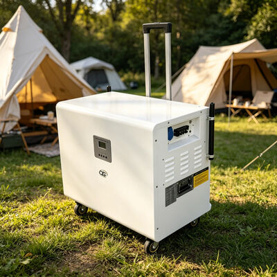 H-16KWH 5kw AC 16kwh 12kw Solar Lifepo4 batería exterior móvil tipo remoto estación ESS sistema de almacenamiento de energía