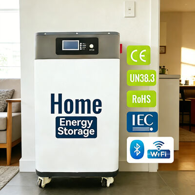 NK006 7.5 KWh LiFePO4 Batería solar 25.6V - Fuente de alimentación de respaldo para el hogar con protección BMS CE FCC Certificado de carga rápida