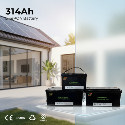 12.8V 400Ah Batería extraíble LiFePO4 Smart BMS Vida útil de ciclo largo Batería de almacenamiento de respaldo solar para el hogar