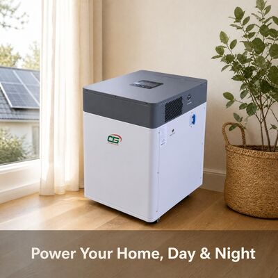Energía de respaldo solar residencial NK005A Inversor todo en uno de 6KW Paquete de baterías LiFePO4 de 15KWh y 300Ah con comunicación CAN y BMS