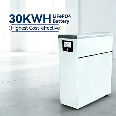 NK008 Sistema de Almacenamiento de Energía Doméstica Desconectado Tipo Split 51.2V 30KWh Batería LiFePO4 Protección BMS De Pie